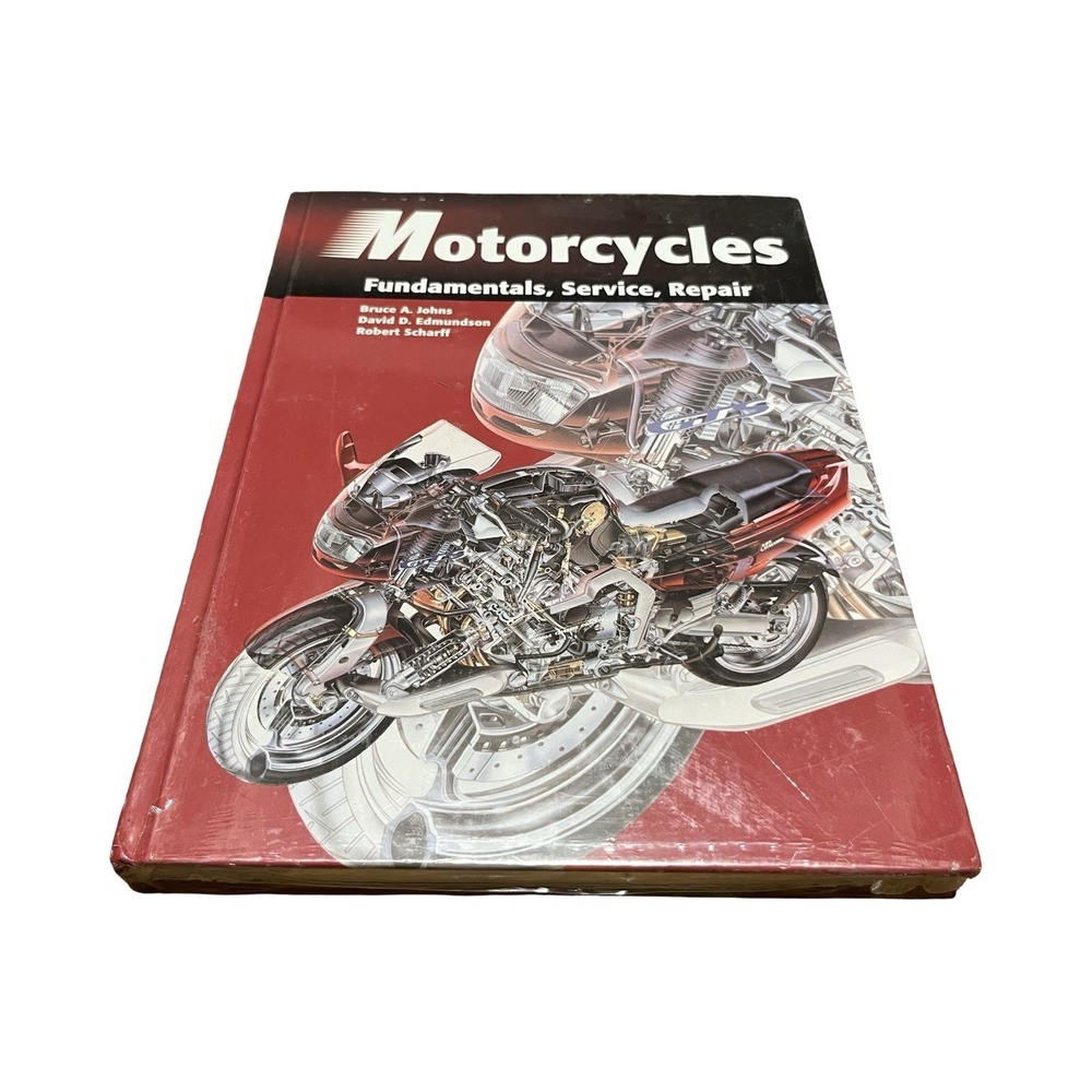 Motorcycles Fundamentals,service,repair NEW Textbook By Bruce A. Johns, Harcover